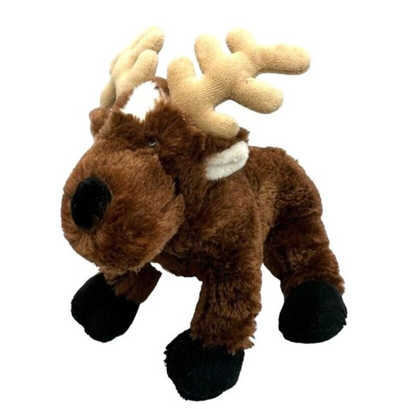 Ganz Webkinz Plush Reindeer Brown 9" Stuffed Animal Toy HM137 No Code - Picture 3 of 14